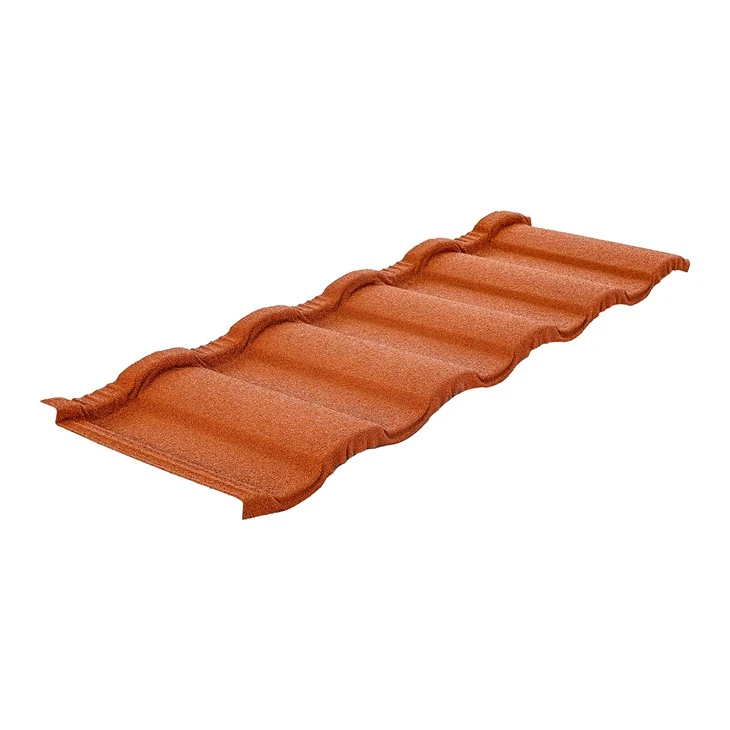 Light Weight Popular Stone Coated Metal Roof Tile For Nigeria Market