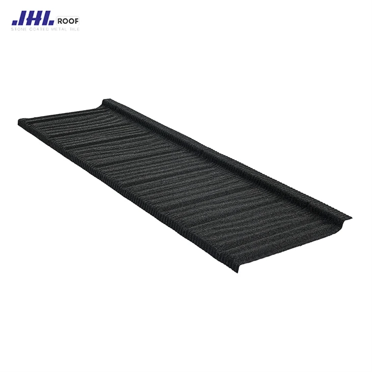 0.4mm Batu Berwarna Logam Bumbung Kayu Jubin