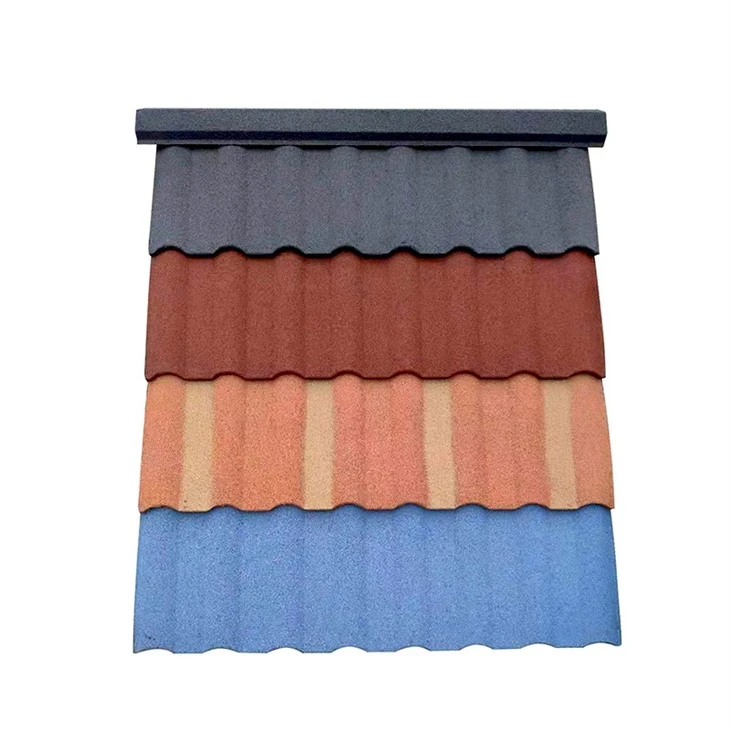 HOT Product Color Coated Stone Metal Roof Tiles