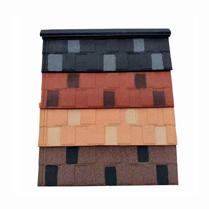 HOT Product Color Coated Stone Metal Roof Tiles