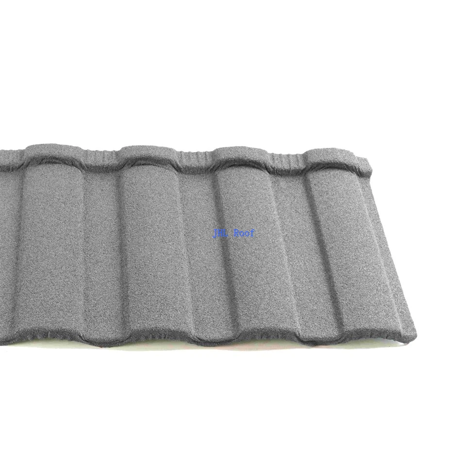 Popular 0.4mm Russia Stone Coated Metal Roof Tiles